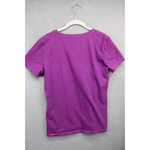Life is Good Purple Tee Shirt-"Breathe"-Size Medium-Dragonfly - Picture 9 of 11